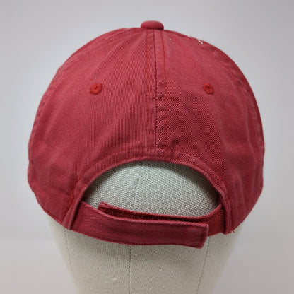 Old Navy 94 Strapback Hat Red S/M Adjustable Embroidered 6 Panel