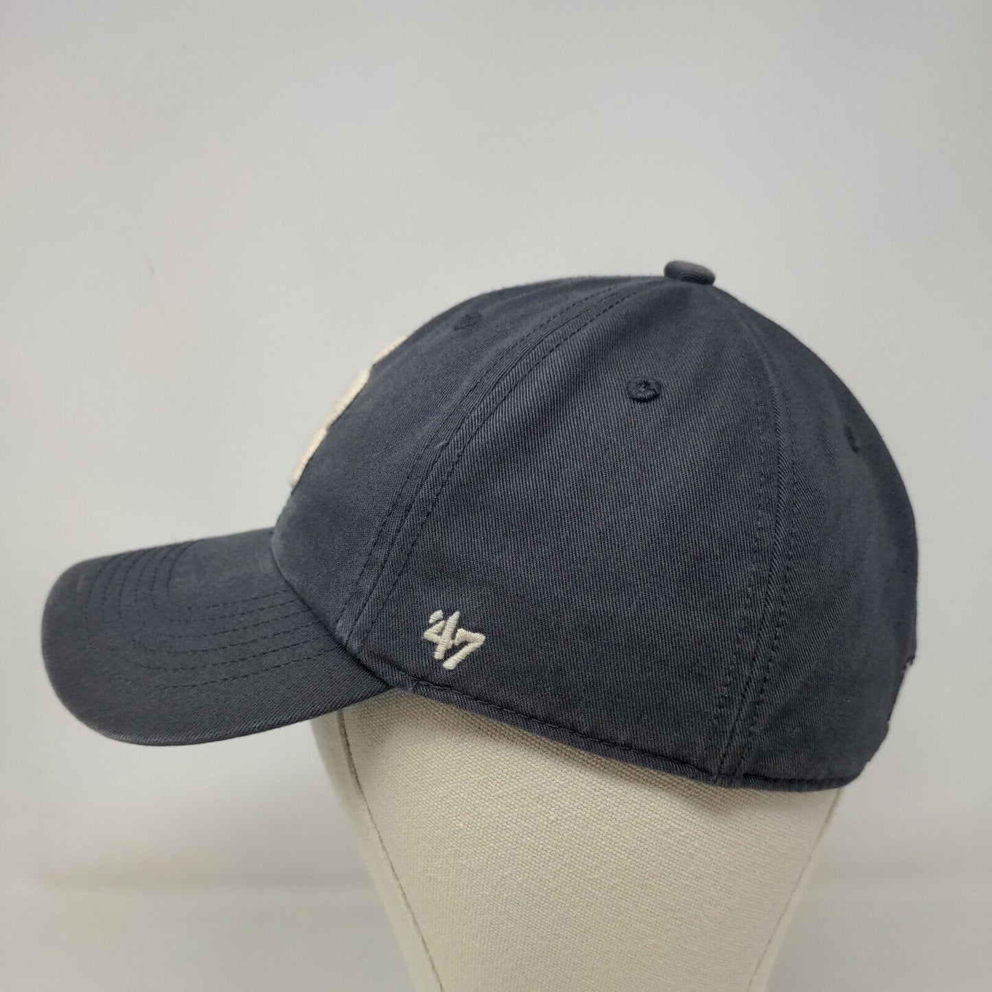 '47 Brand Men's Fitted Hat Blue Size Small Embroidered Tampa Bay Rays Logo MLB