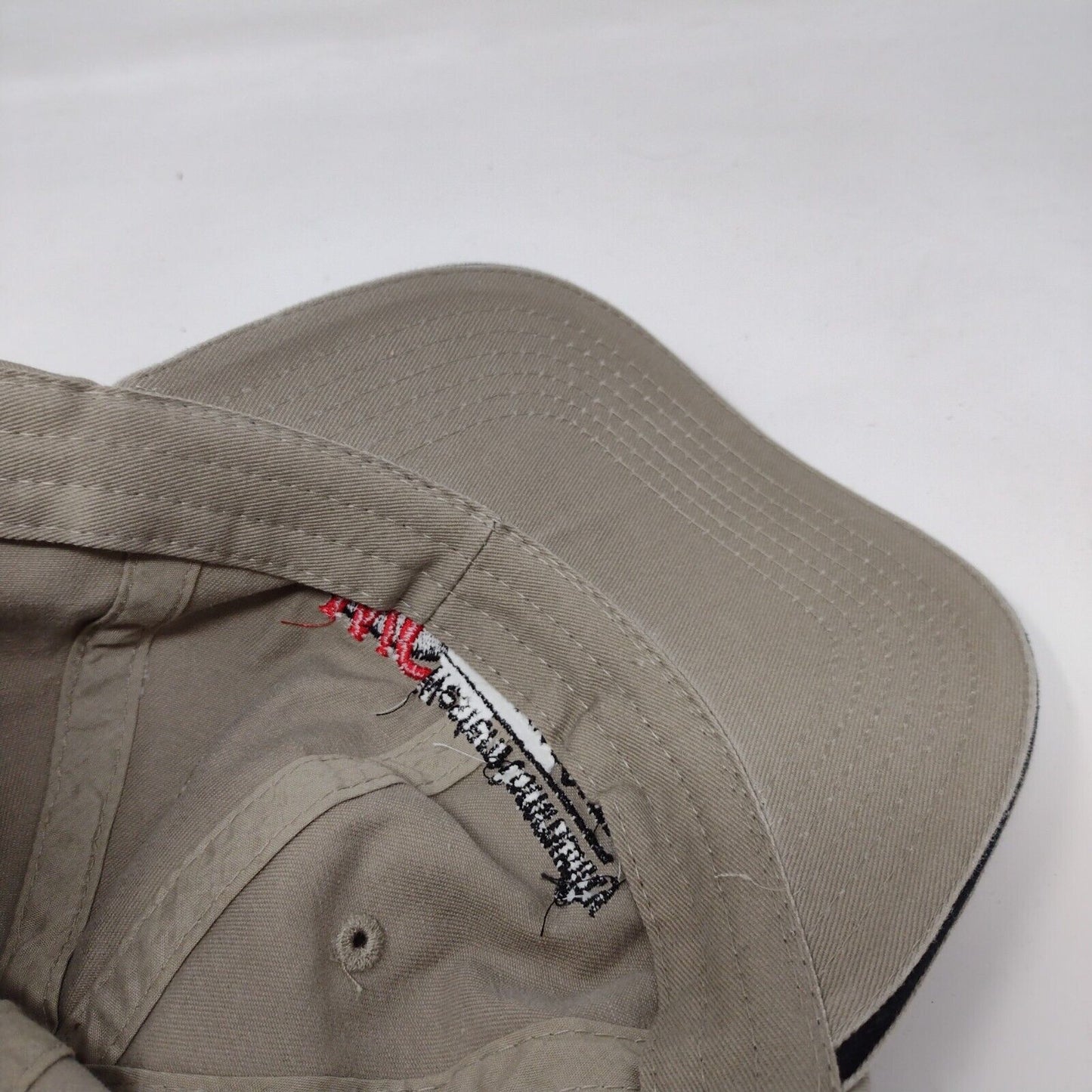Western Community Strapback Hat Tan OS Adjustable Embroidered Port & Company