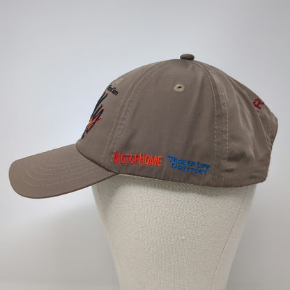 HTT Baseball Cap Brown OS 2011 Good Sam Rally Dish Network Redmond OR Hat