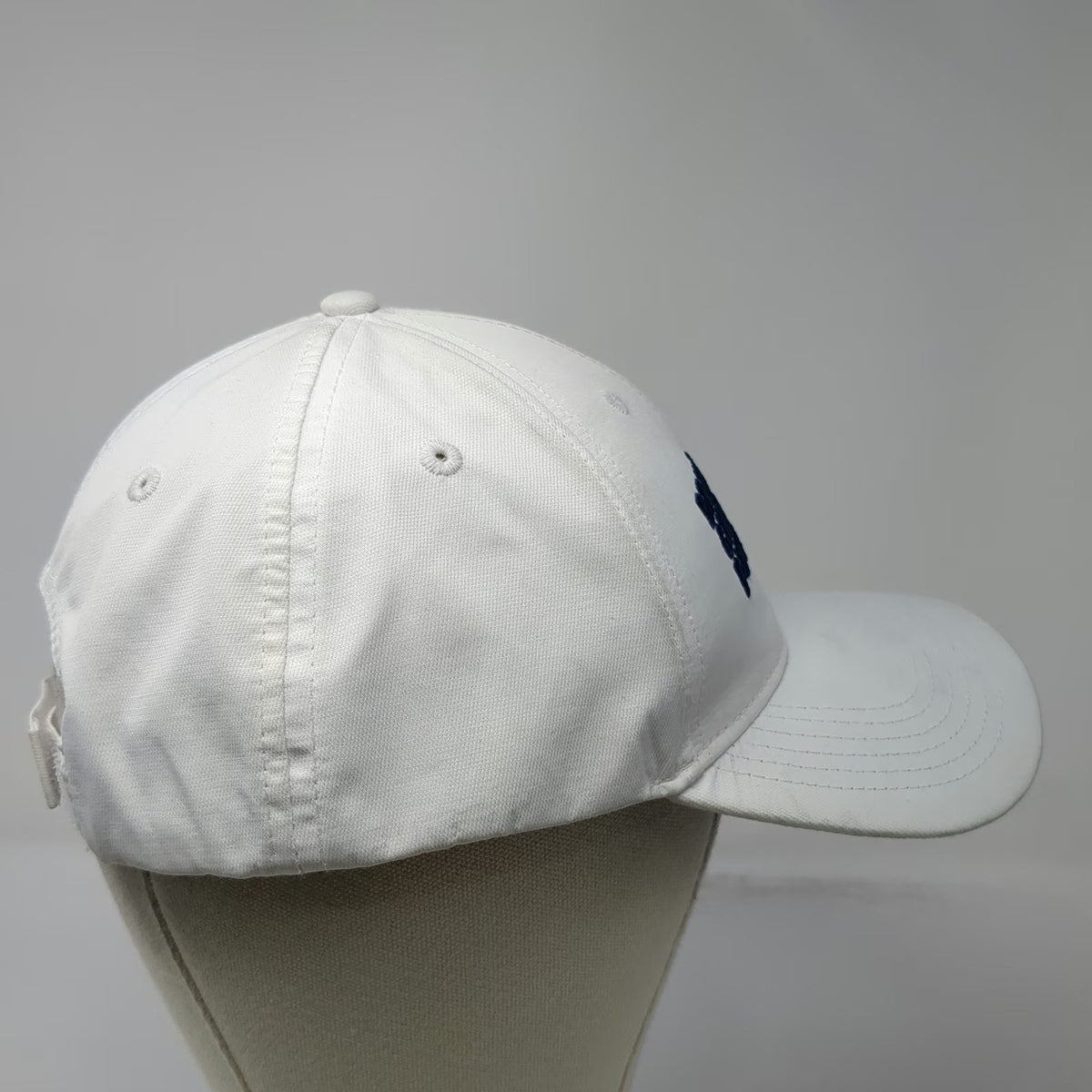 Drive Chip & Putt White One Size Baseball Cap Hat Performance Golf Strapback