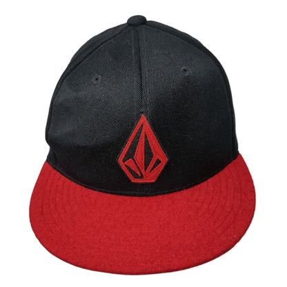 Volcom Youth Fitted Hat Multicolor One Size Flexfit Embroidered Vented Holes
