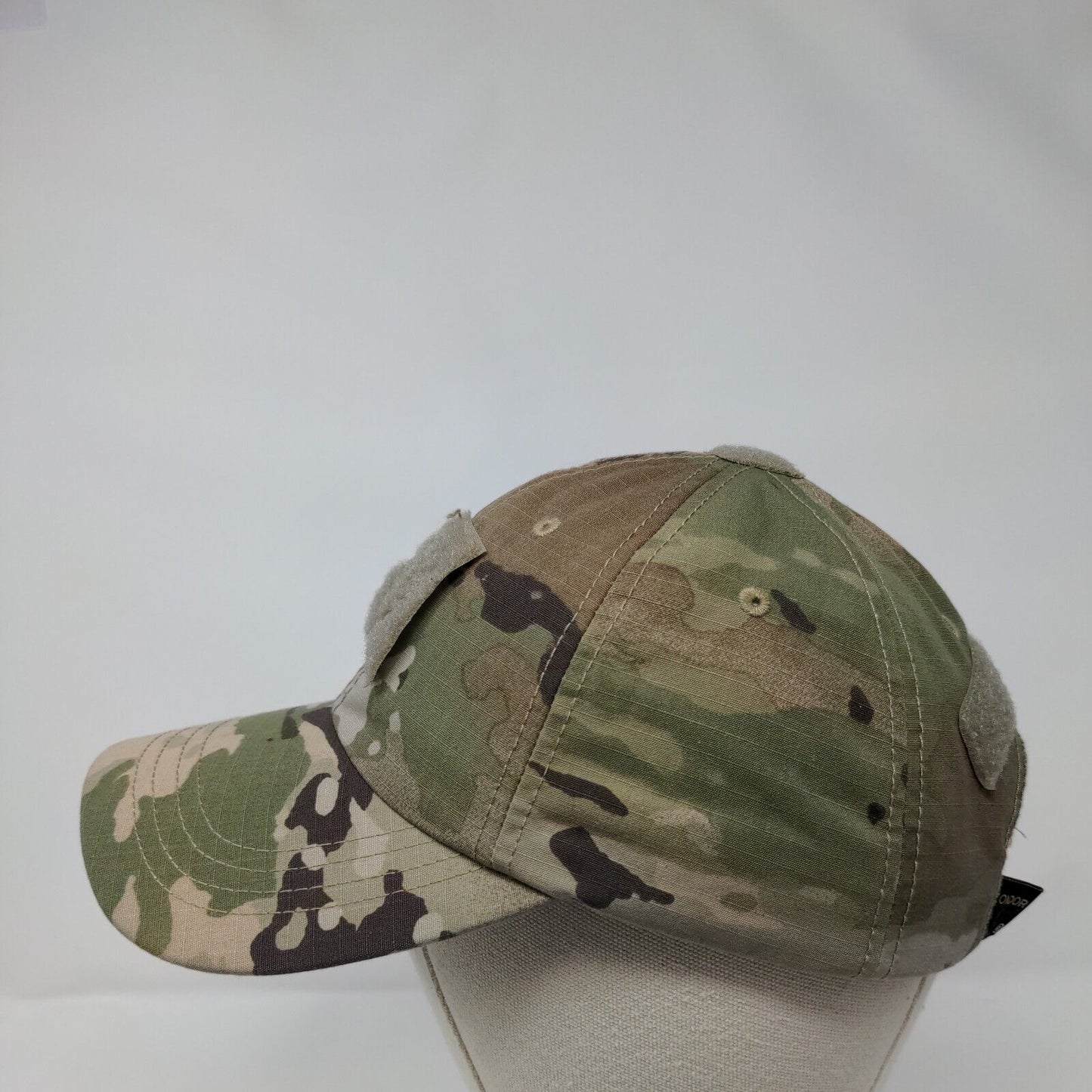 Condor Slideback Hat Camouflage OSFM Adjustable 6 Panel Vent Holes