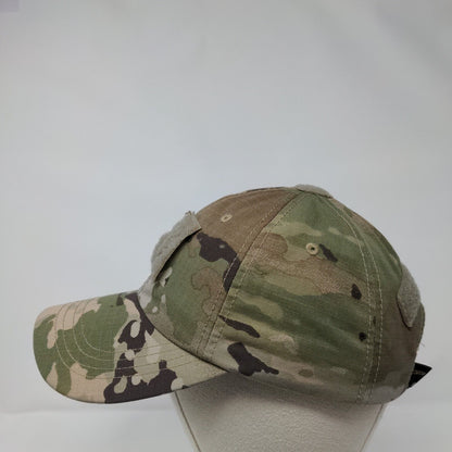 Condor Slideback Hat Camouflage OSFM Adjustable 6 Panel Vent Holes