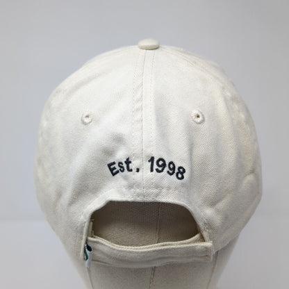 Cultivate Est. 1998 Strapback Hat Tan One Size Adjustable Embroidered Organic