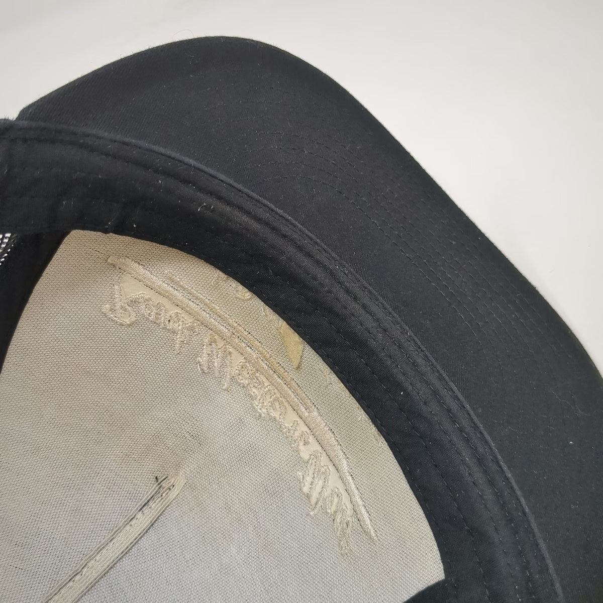 Yupoong Rank Western Wear Dallas Texas Trucker Hat Black One Size Mesh Back
