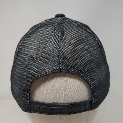 PMW Portable Machine Works Snapback Mesh Back Trucker Hat Black One Size
