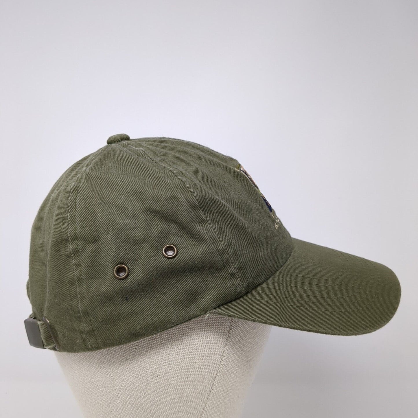 Arizona Slideback Hat Green One Size Adjustable Embroidered Sutton's Sportswear