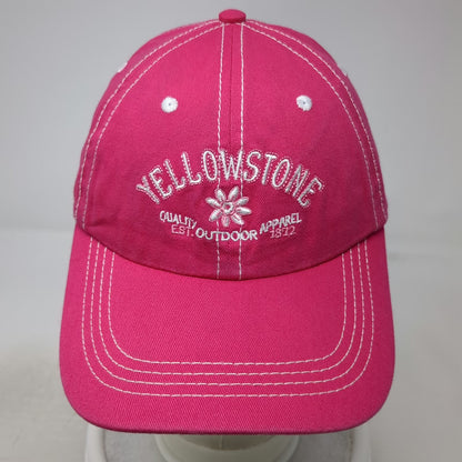 Park Mountain Baseball Cap Pink One Size Yellowstone Flower Contrast Stitching