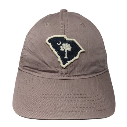 South Carolina Palmetto State Slideback Hat Brown One Size Adjustable Legacy