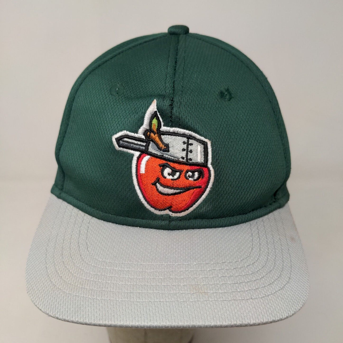 OC Sports Boy's Strapback Hat Green Gray Fort Wayne Tincaps Embroidered Logo