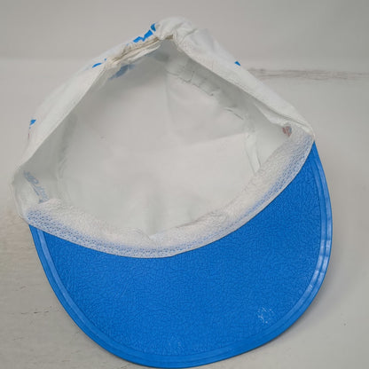 Asics Army Cap White Blue One Size New York City Marathon Hat Running Athletic