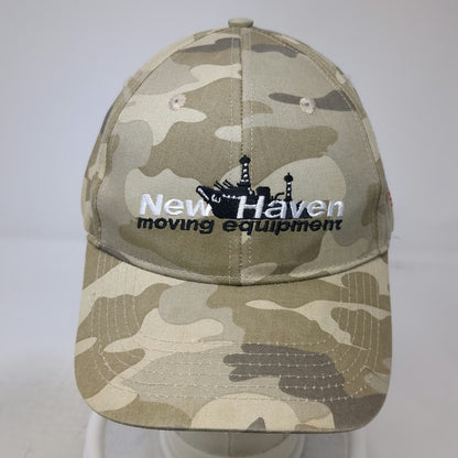 N&D Sports New Haven Moving Equipment Baseball Cap Beige Camo One Size USA Hat