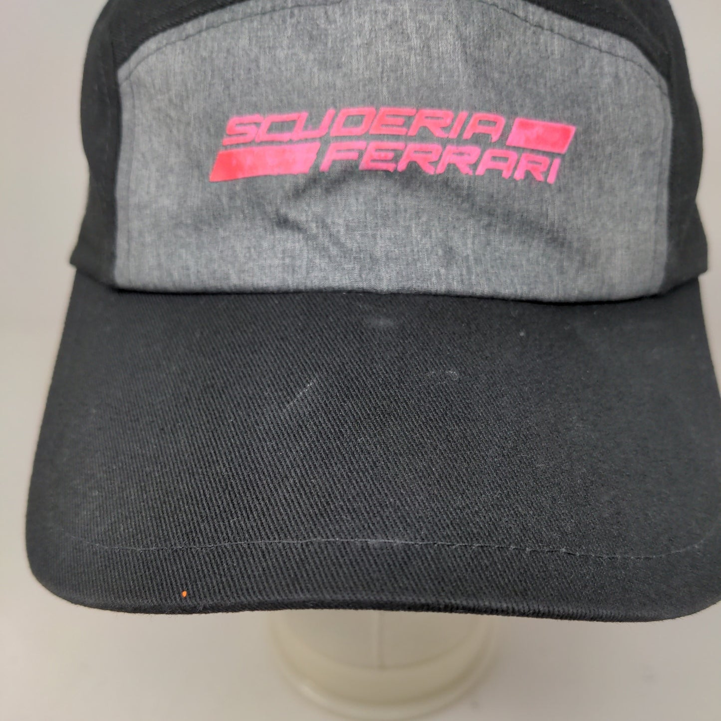 Puma Men's Slideback Scuderia Ferrari Hat Black Size OS Graphic Logo Emblem