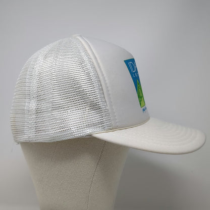 Sportcap Trucker Hat White One Size Idaho Lottery Foam Front Mesh Snapback