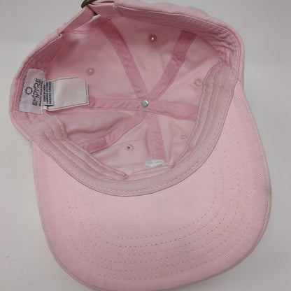 Alien Face Slideback Hat Pink One Size Adjustable Embroidered Empyre Headwear