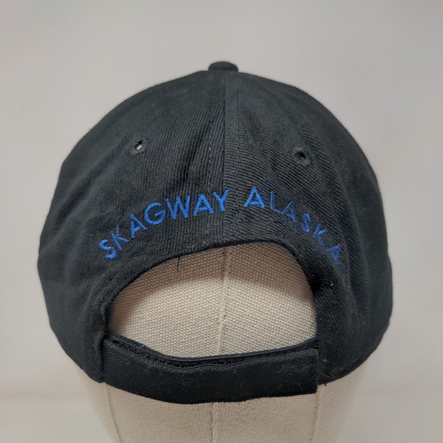 White Pass & Yukon Route Skagway Alaska 2018 Strapback Hat Black OSFM