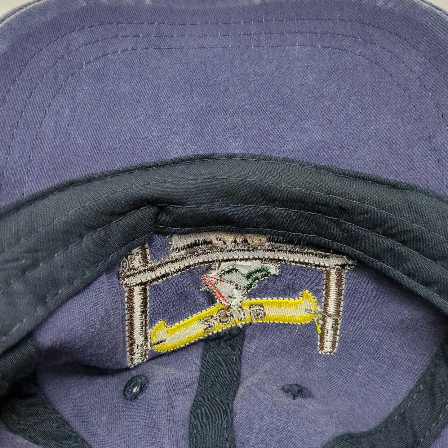Blue Baseball Cap One Size Camp Yawgoog 2013 Scout Canoe Slideback Cotton hat