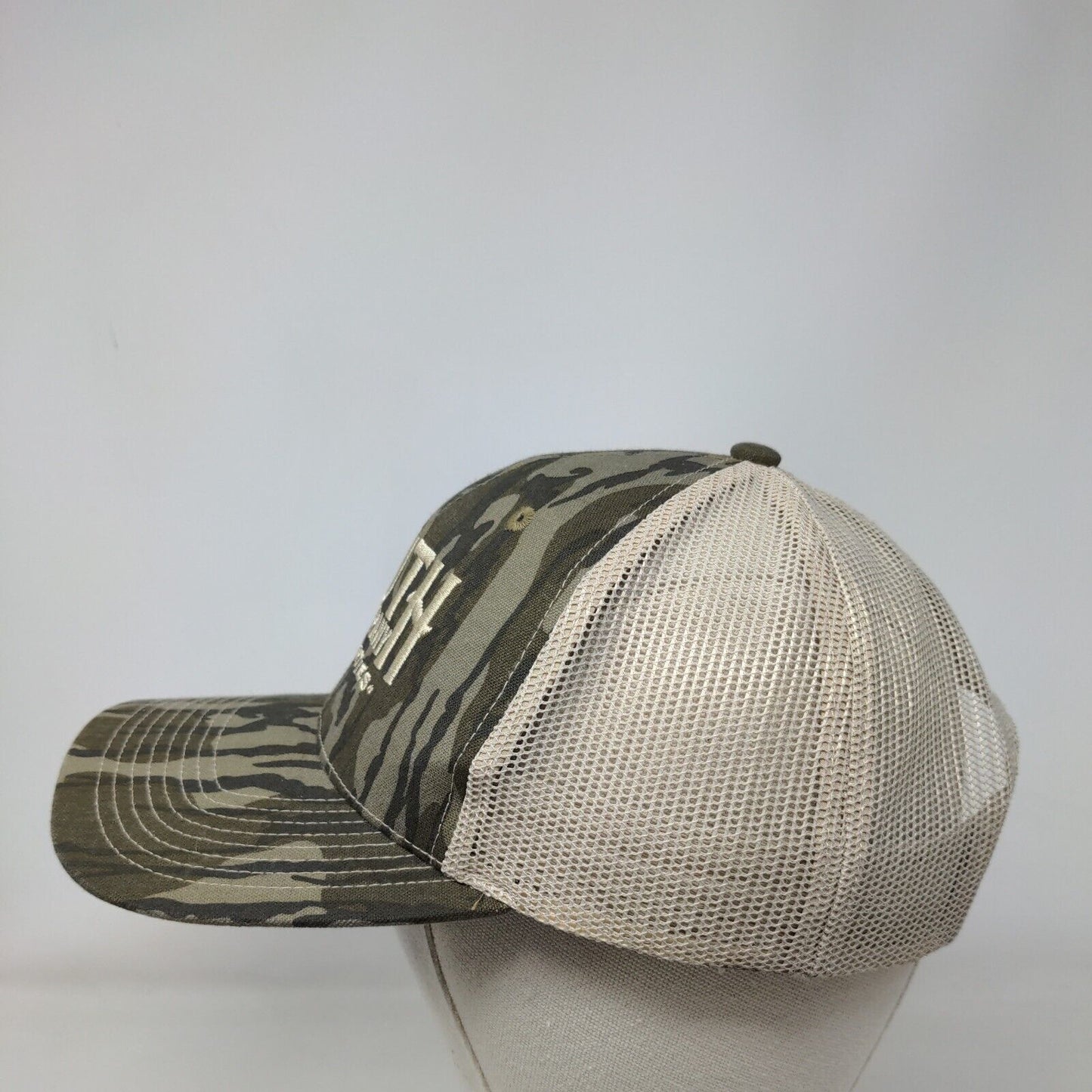 South & Company Properties Snapback Mesh Back Trucker Hat Camo Adult