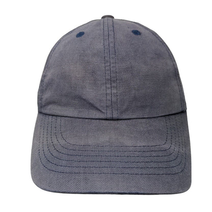 Imperial Slideback Hat Blue OSFM Adjustable Solid 6 Panel Blank