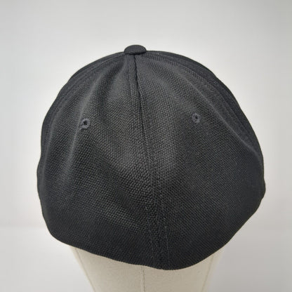 7UP Pataluma Fitted Hat Black L/XL Flexfit Embroidered 6 Panel Sport-Tek