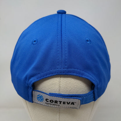 Pioneer Corteva Agriscience Strapback Hat Blue One Size Embroidered Twill