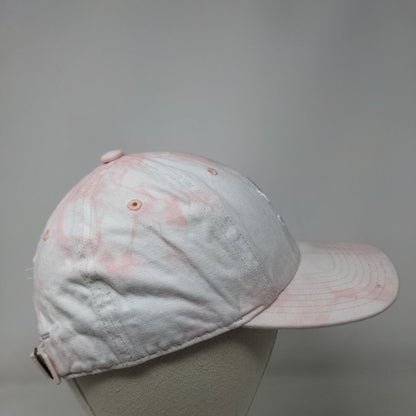 Adidas Slideback Hat Multicolor One Size Adjustable Embroidered Tie Dye Cotton