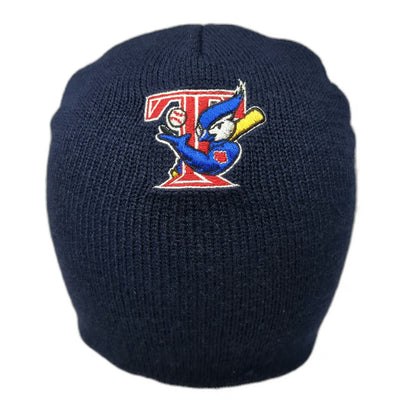 Majestic Toronto Blue Jays MLB Beanie Hat One Size Embroidered Logo Knit Acrylic