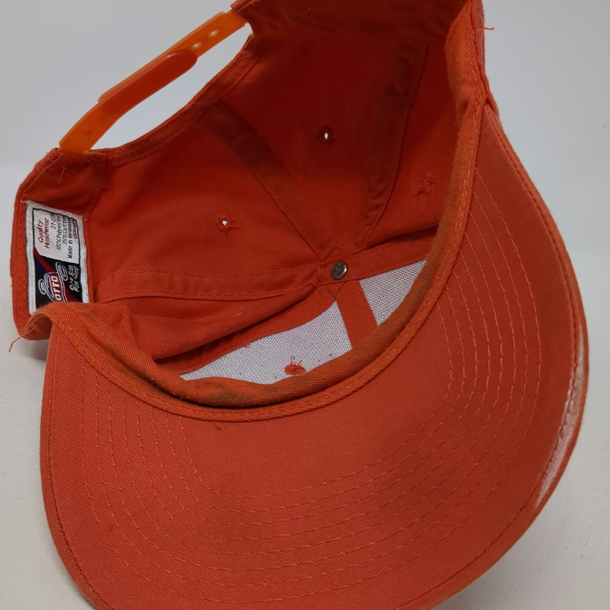 Otto Snapback Orange One Size Northbridge Public Works Hat Polyester Blend