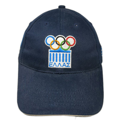 High-Q Athens 2004 Olympics Greece Hellas Flag Blue One Size Baseball Cap Hat