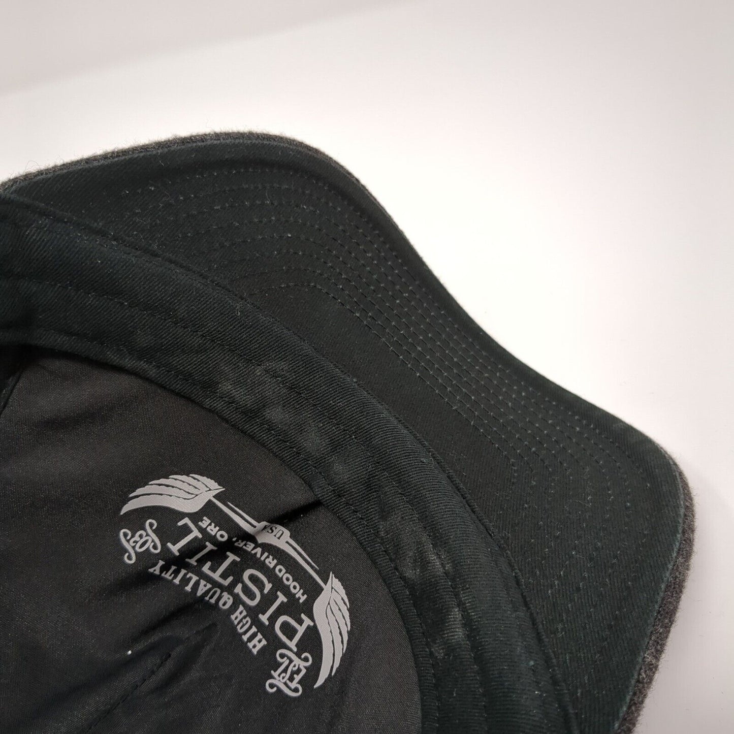 Bison Snapback Hat Gray One Size Adjustable Colorblock Outdoor Pistil