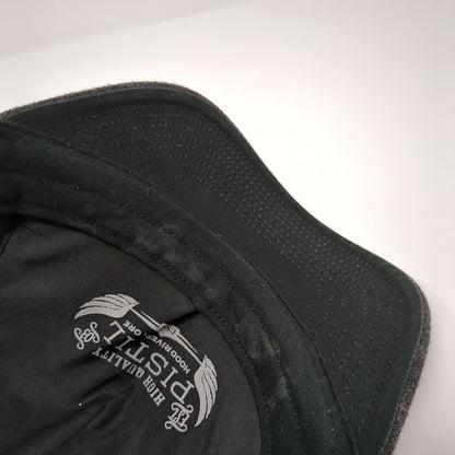 Bison Snapback Hat Gray One Size Adjustable Colorblock Outdoor Pistil