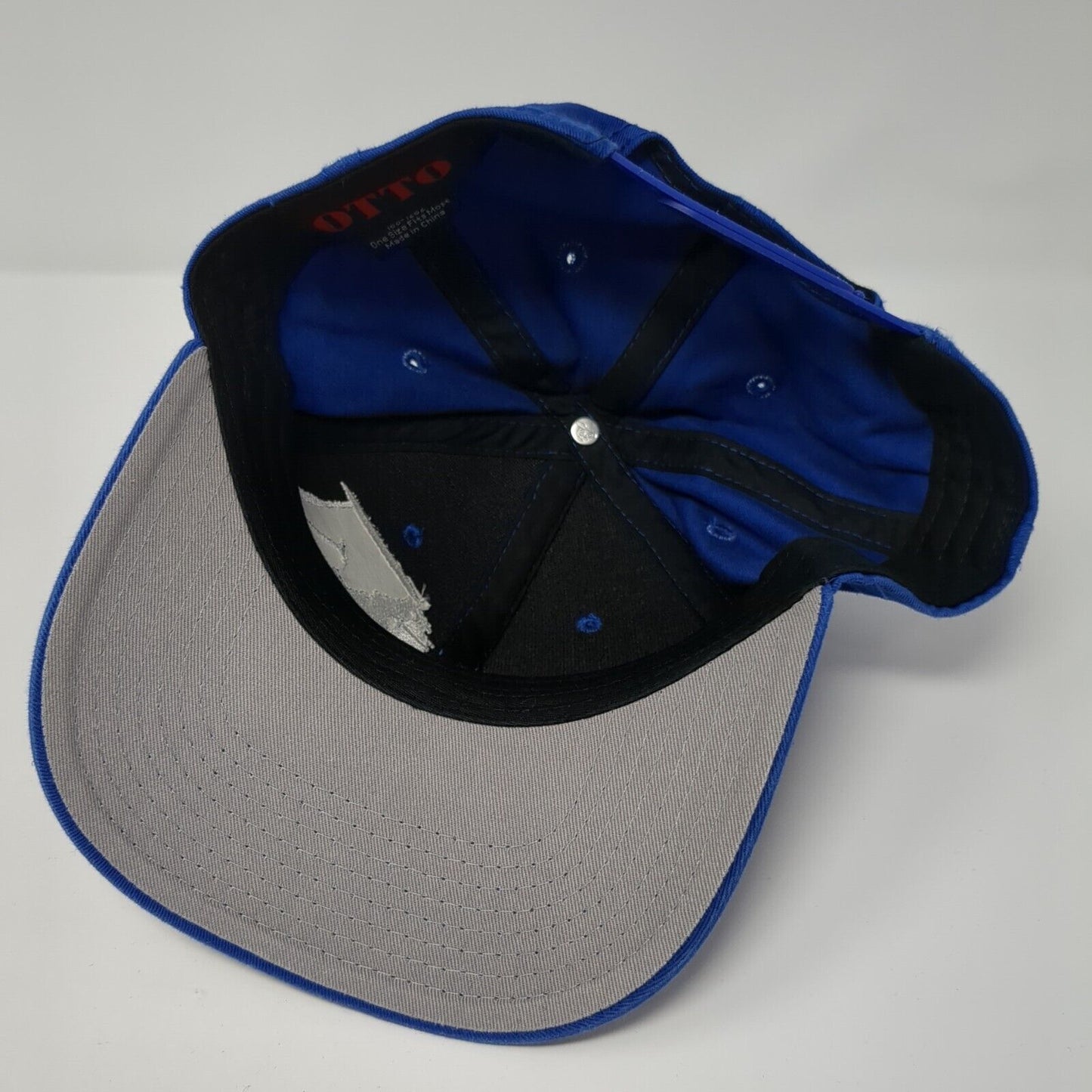 Idaho Golf Cart Snapback Hat Blue One Size Adjustable Embroidered Otto