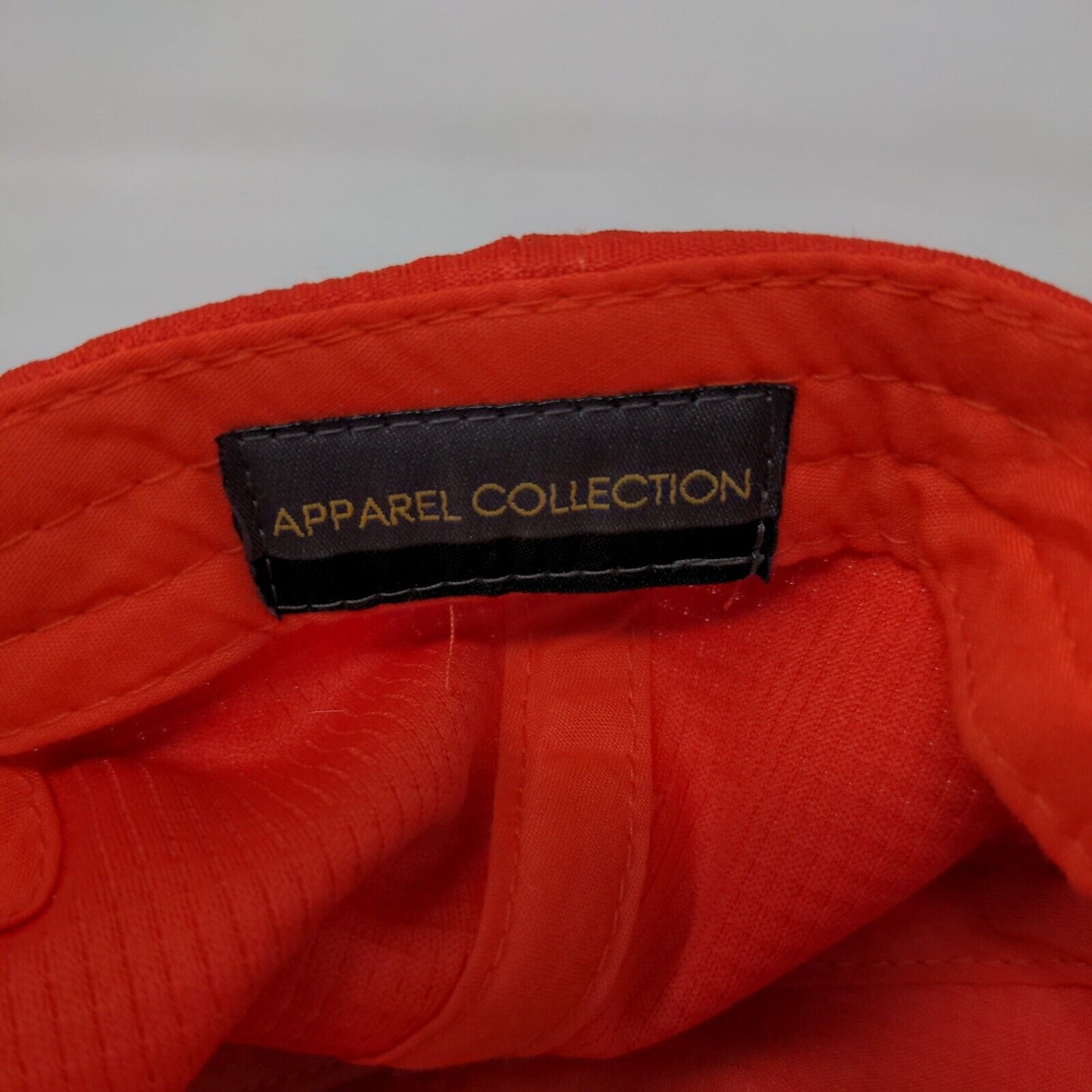 McDonald's Snapback Hat Red One Size Adjustable Employee Crew Cap Blank