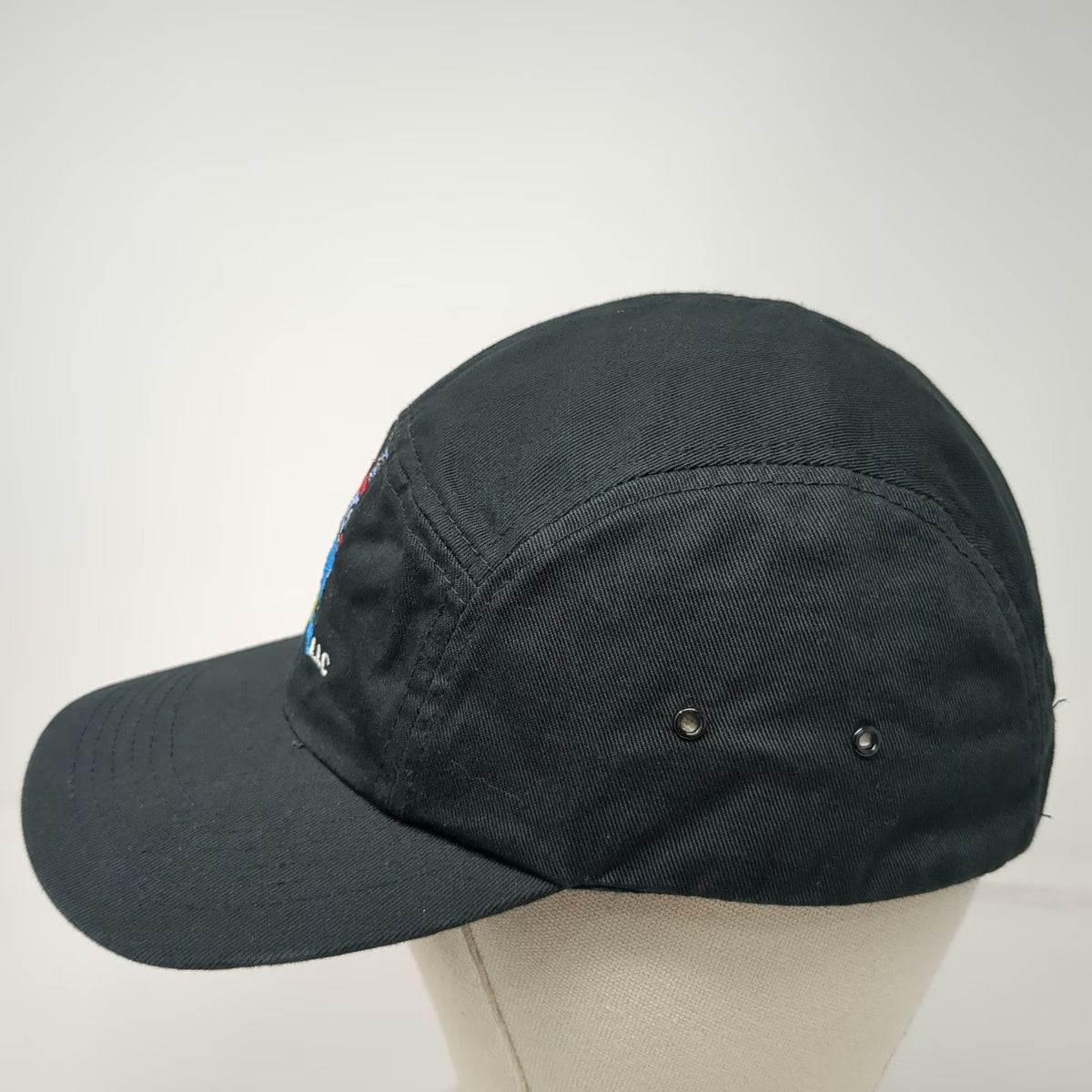 District 5 Panel Black One Size Hat Robot WeAssistBots LLC Graphic Cotton Strap
