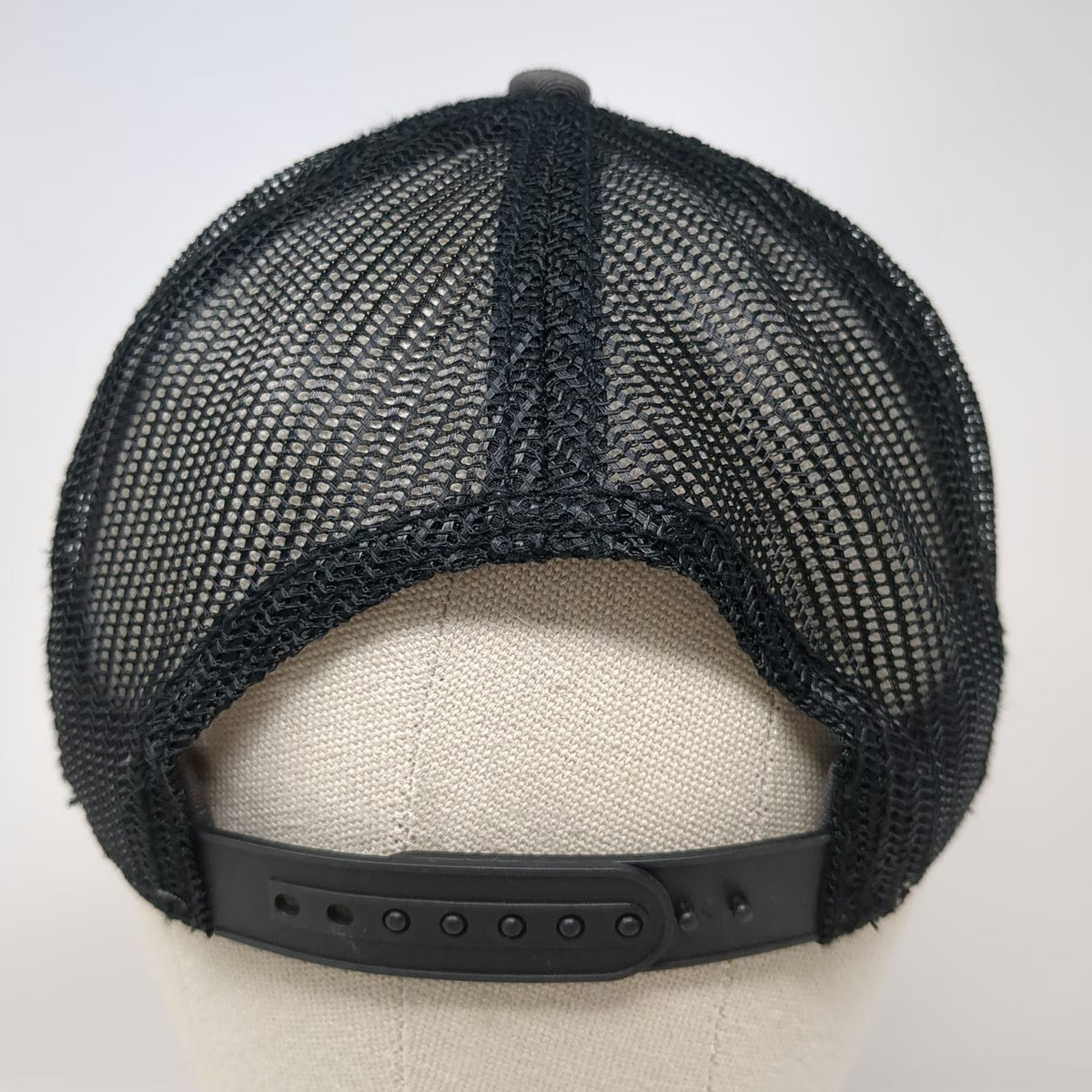 Cap America Valley Air Eagle Logo Gray Trucker Hat One Size Mesh Back Snapback