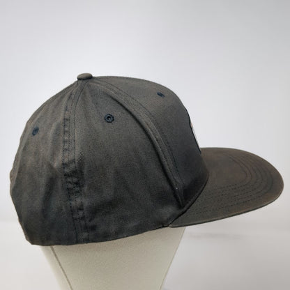 Reef Snapback Gray One Size Hat Cotton Patch 84 Structured Logo Surf Beach Life