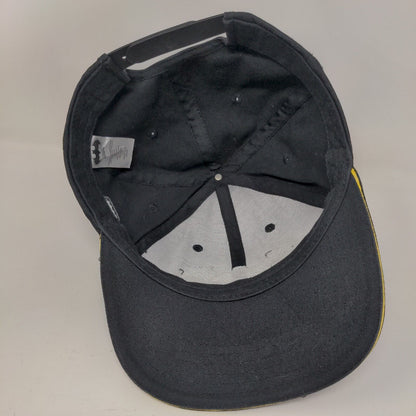 Batman 80 Years Snapback Hat Black One Size Adjustable Vent Holes