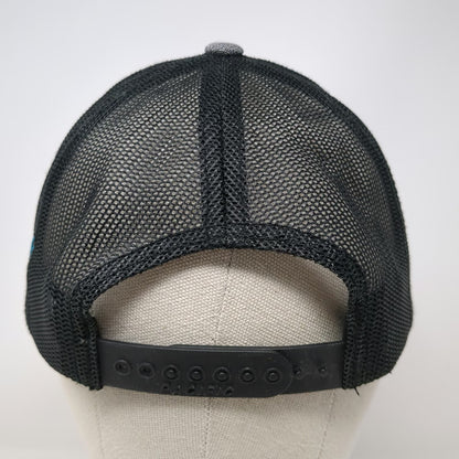 Pacific Headwear Trucker Hat Gray One Size Farmers Bank Since 1917 Mesh Snapback