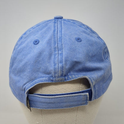 Jackson Hole Strapback Hat Blue One Size Adjustable Embroidered Ouray