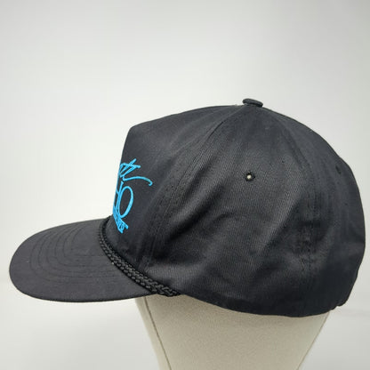 Ama Pro Trucker Black Blue Hat Celebrate Idaho 1890 Centennial Rope Vintage
