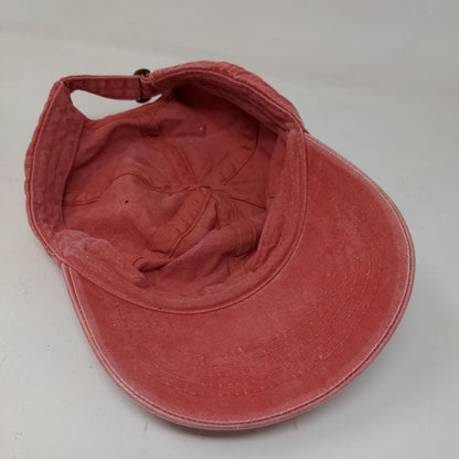 Unbranded Men's Slideback Hat Coral Bisque Pink Size OSFM Blank