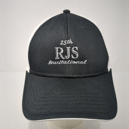25th RJS Invitational Strapback Trucker Hat Black One Size Mesh Back