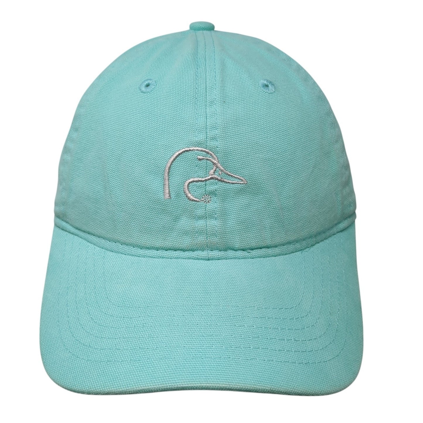 Ducks Unlimited Slideback Baseball Cap Blue One Size Adjustable Embroidered