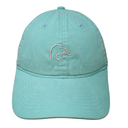 Ducks Unlimited Slideback Baseball Cap Blue One Size Adjustable Embroidered