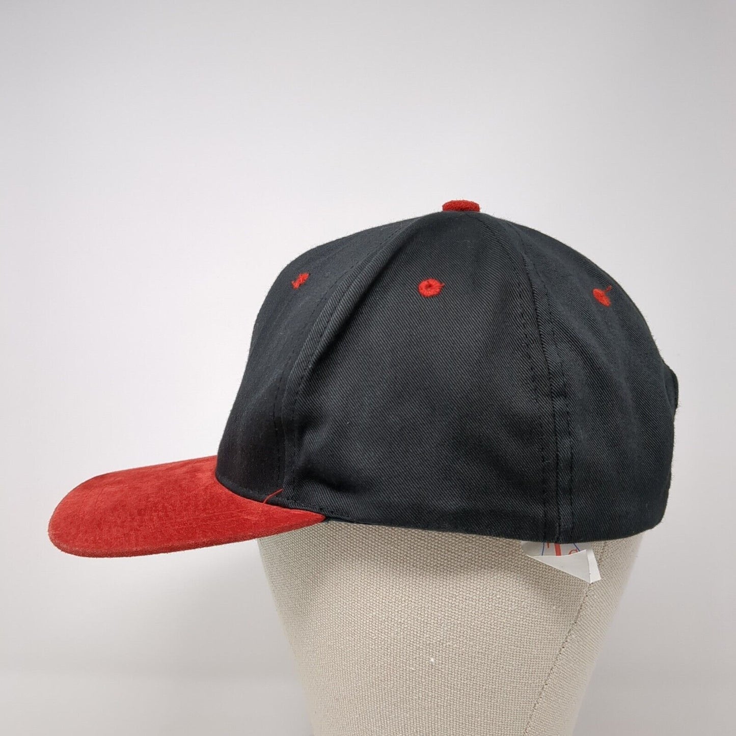 TC Snapback Hat Multicolor One Size Adjustable Vented Holes 6 Panel Blank