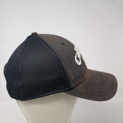 Callaway Spell Out Strapback Hat Black One Size Tour Authentic 6 Panel