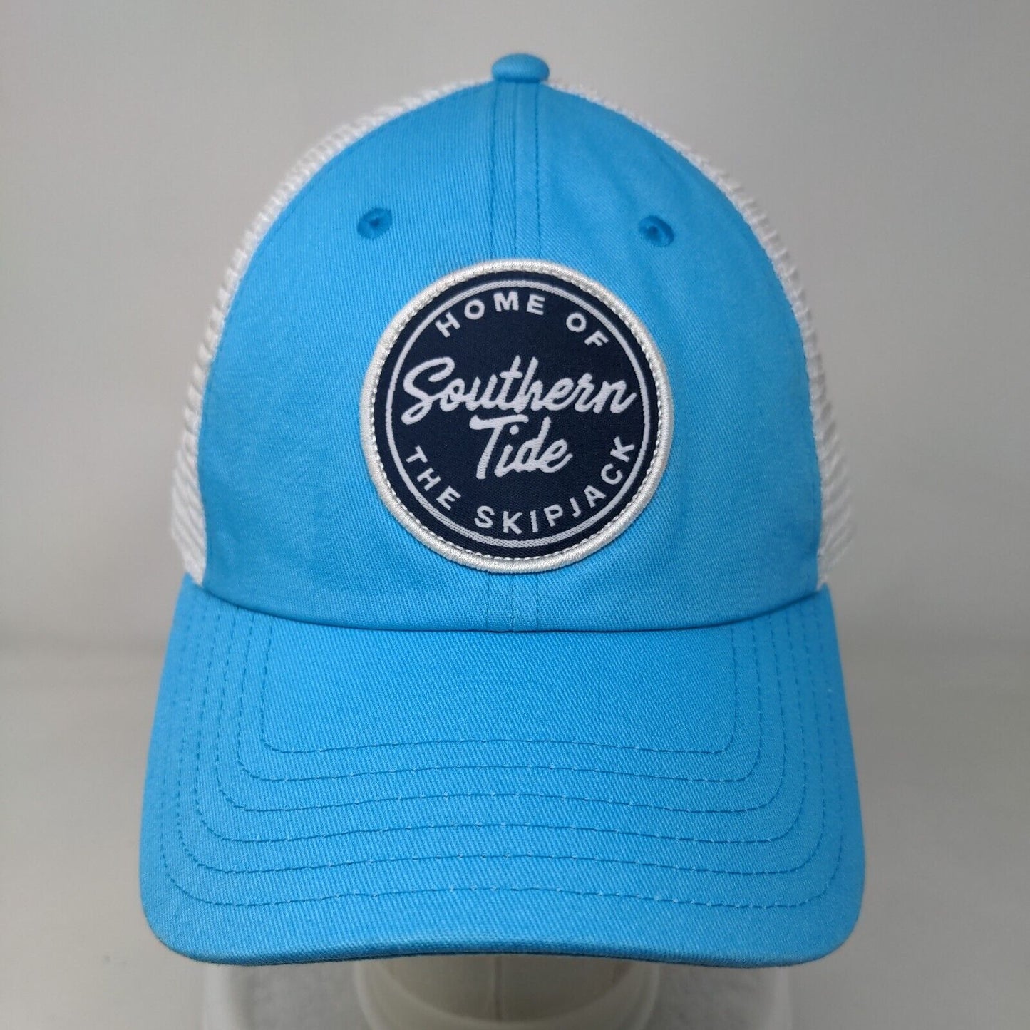 Southern Tide Home Of The Skipjack Snapback Trucker Hat Blue One Size