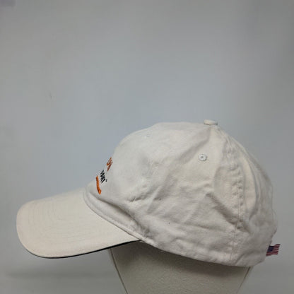 Dillon & Company Strapback Hat Cream One Size Adjustable Bayside