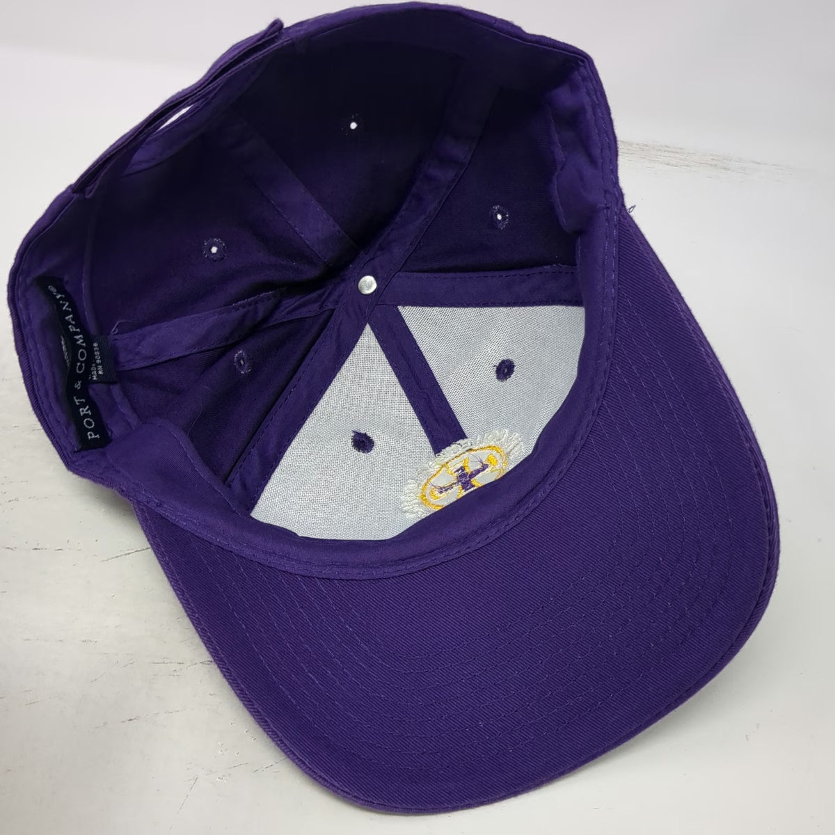 Port & Company Baseball Cap Purple One Size College of Idaho Alumni Seal hat